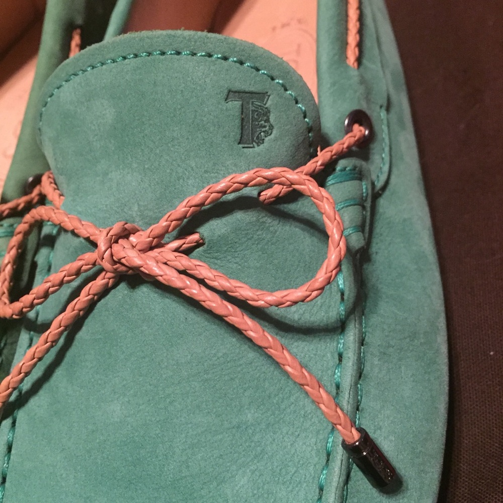 TOD's men's driving moccasins.